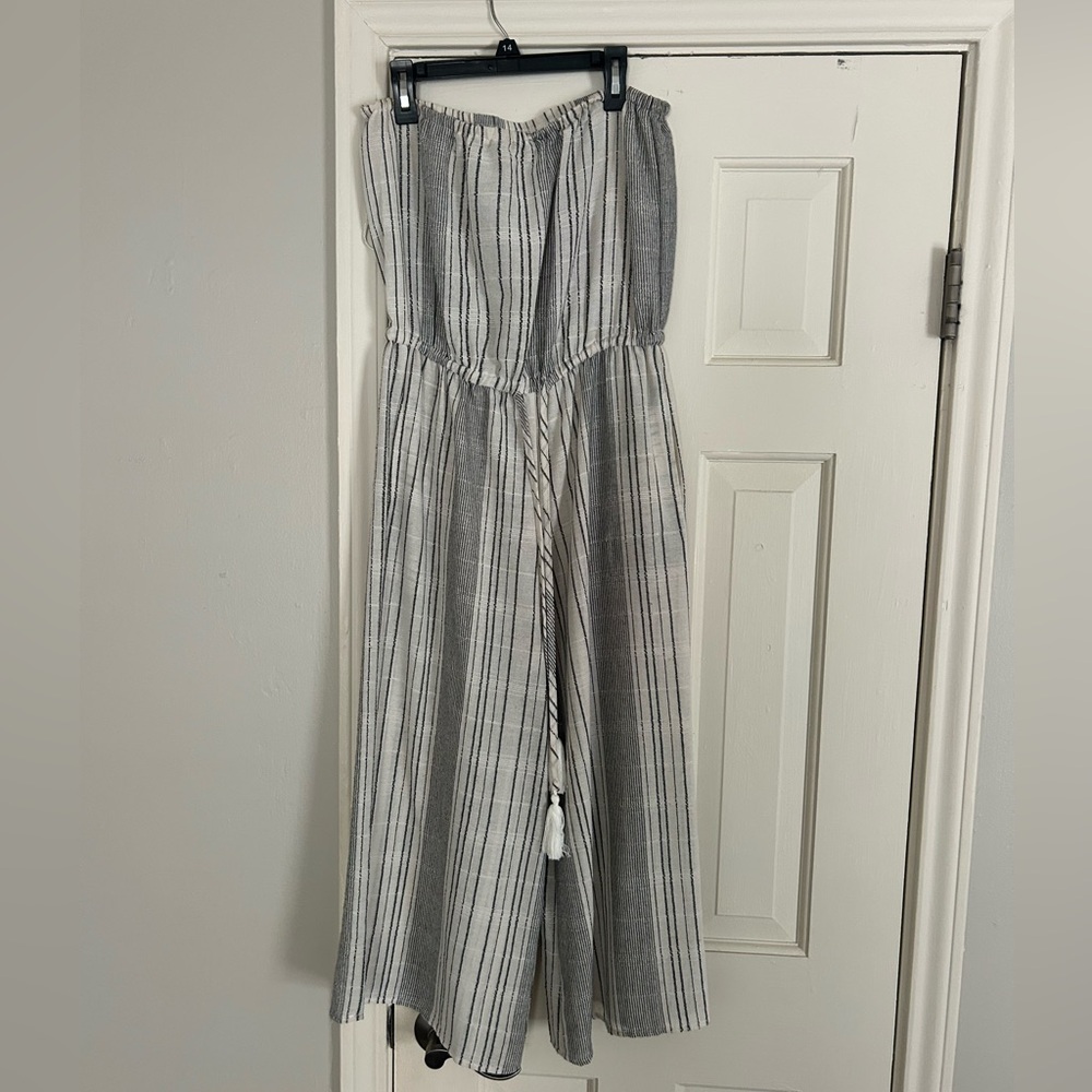 Strapless pantsuit